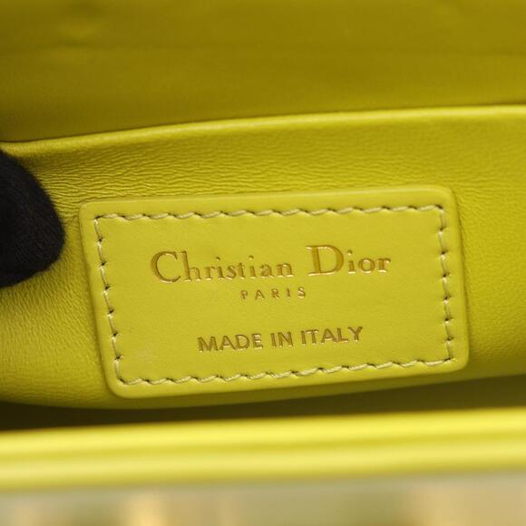 CHRISTIAN DIOR Green Leather Shoulder Bag - Picture 4 of 12